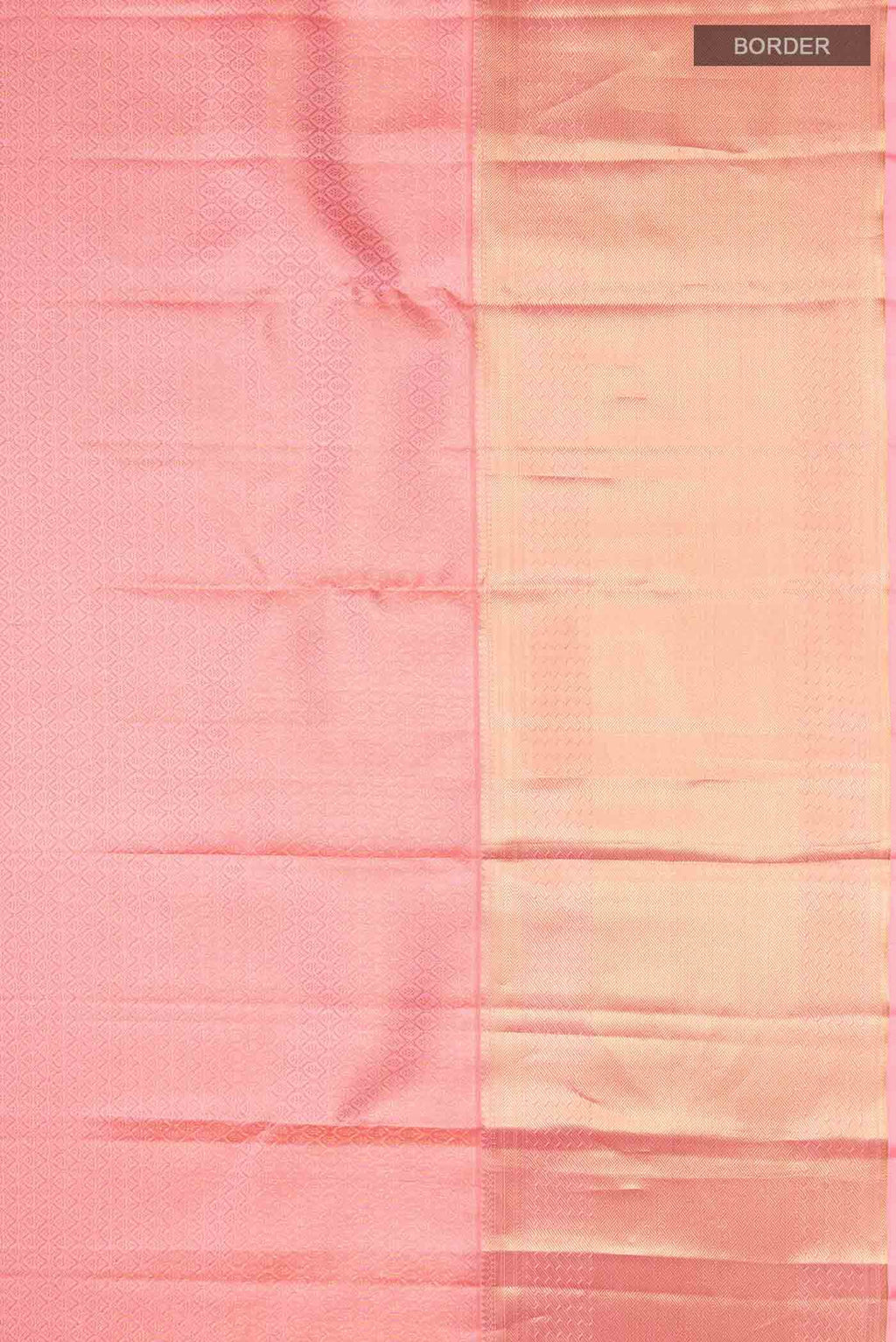 Peach Kanchipuram Silk Saree