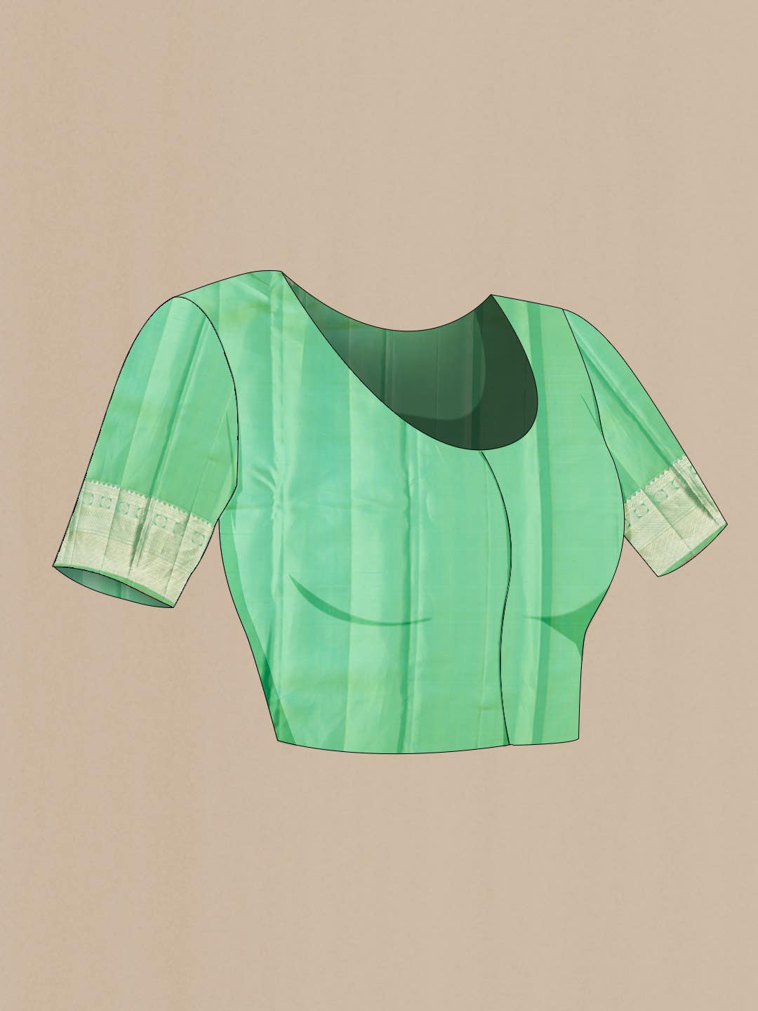 Green Kanchipuram Silk Saree