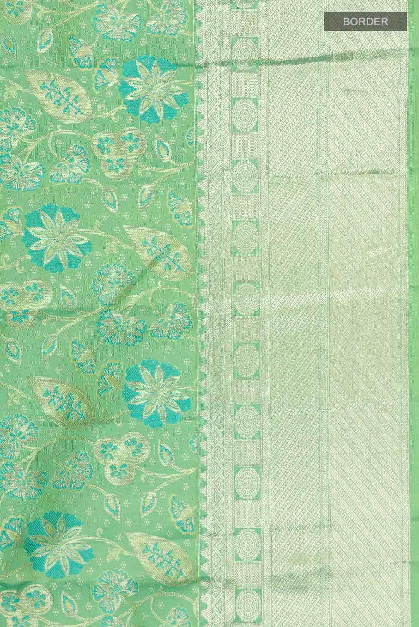 Green Kanchipuram Silk Saree