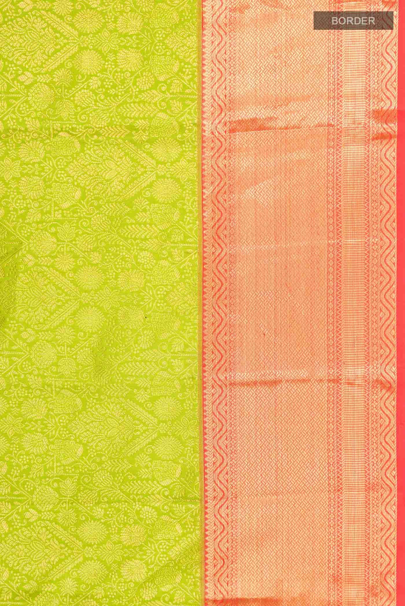 Green Kanchipuram Silk Saree