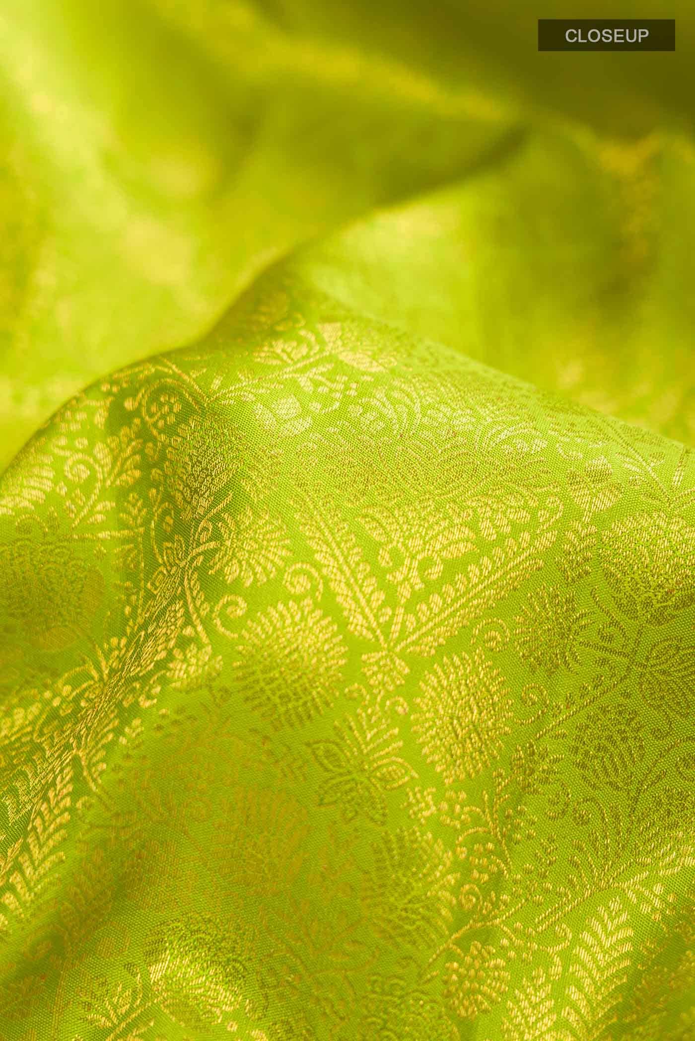 Green Kanchipuram Silk Saree