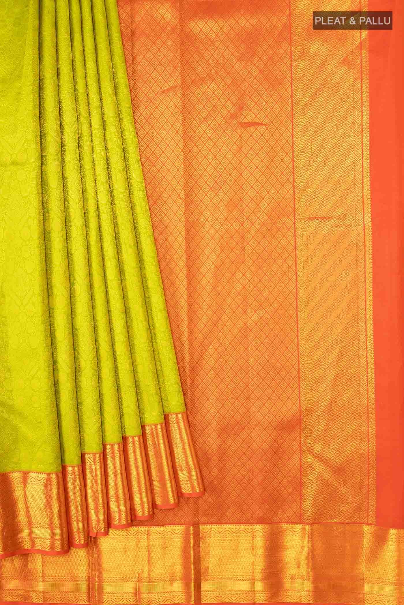 Green Kanchipuram Silk Saree