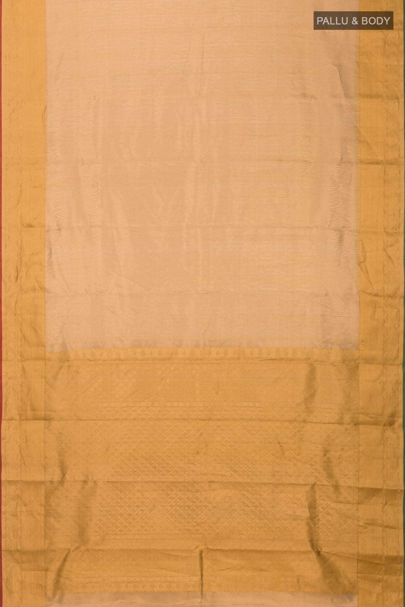 Gold Kanchipuram Tissue Silk Saree