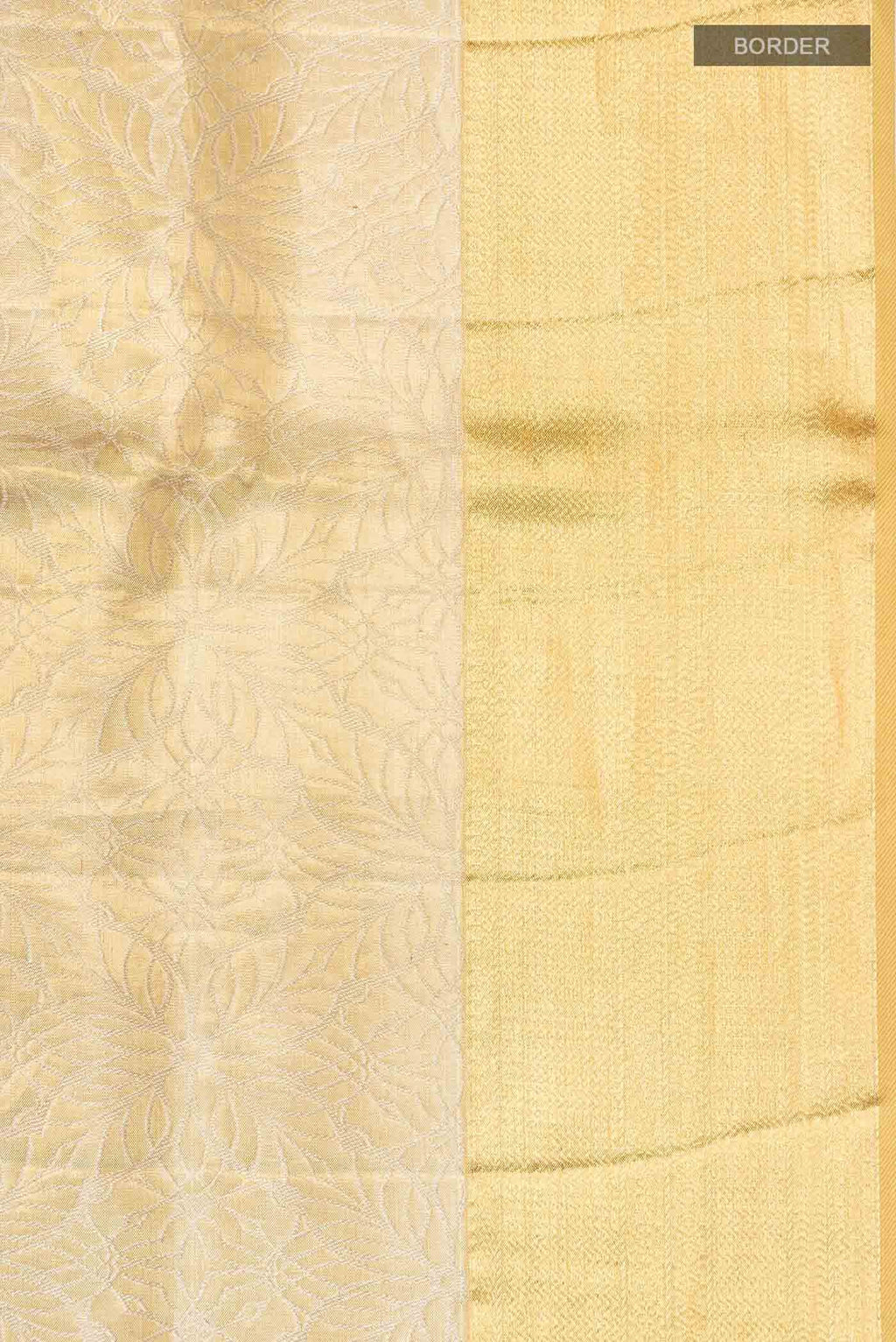 Gold Kanchipuram Tissue Silk Saree