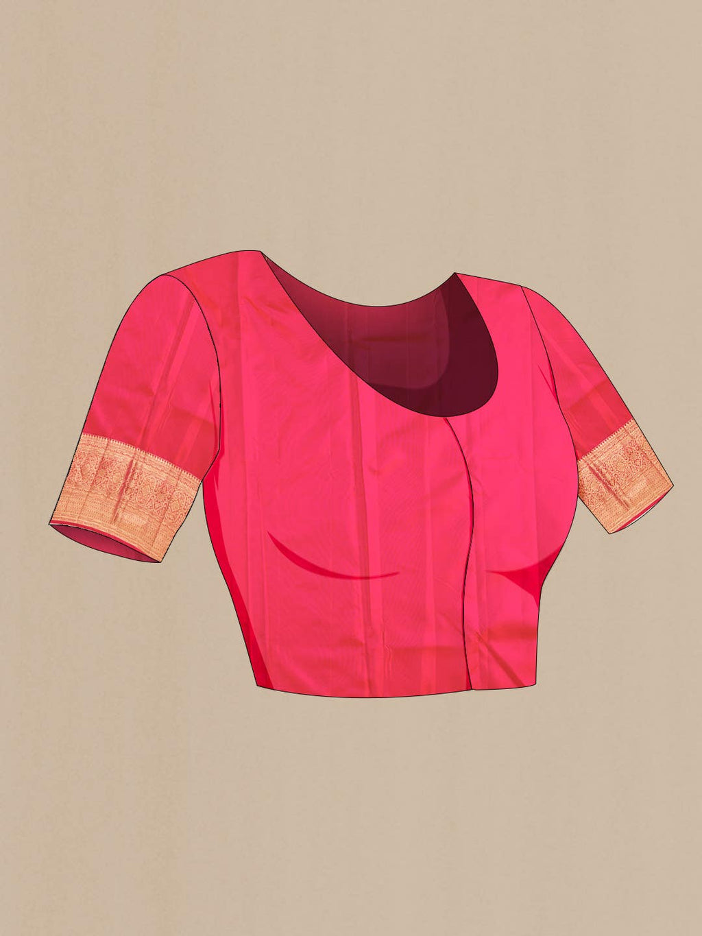 Red Kanchipuram Silk Saree