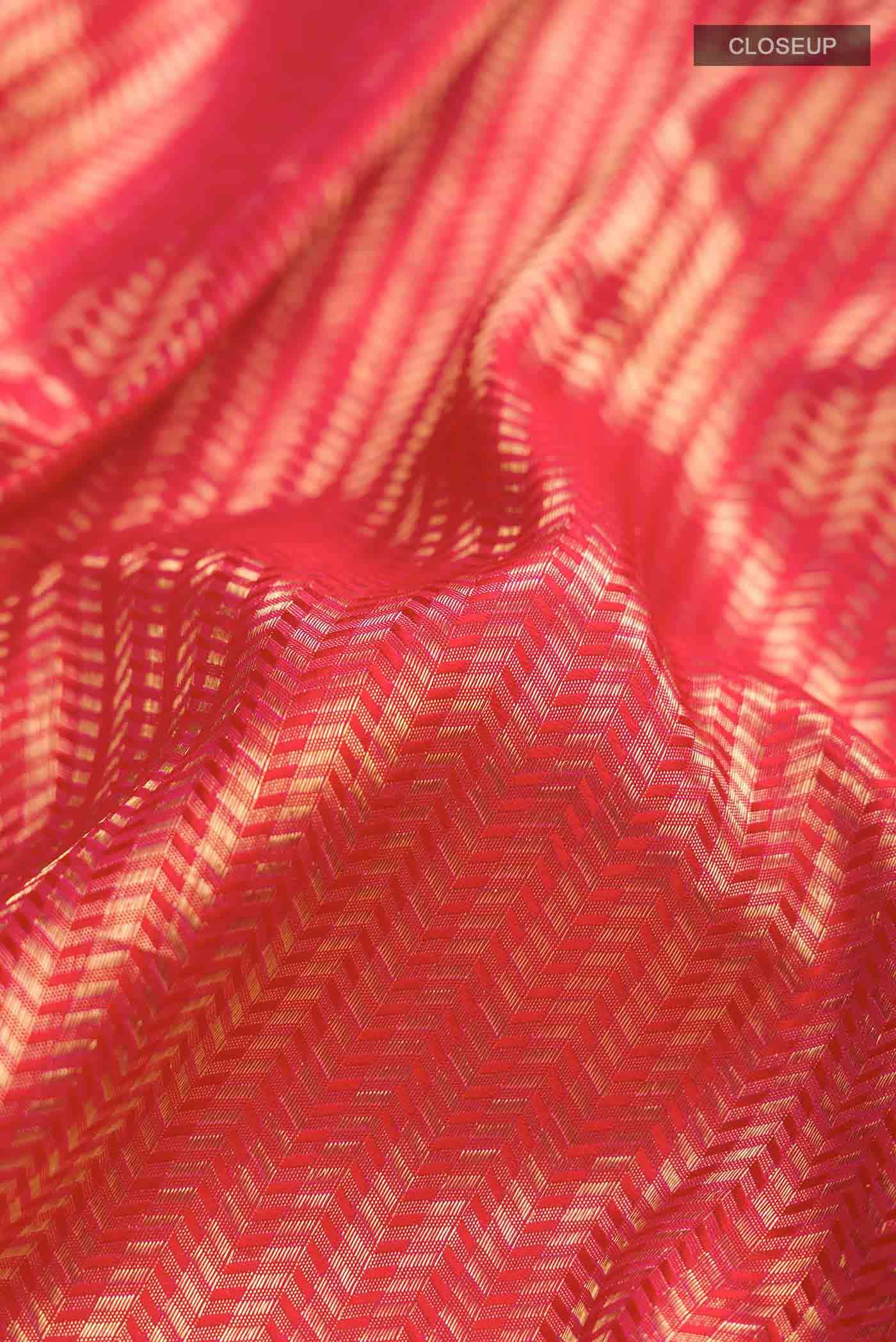 Red Kanchipuram Silk Saree