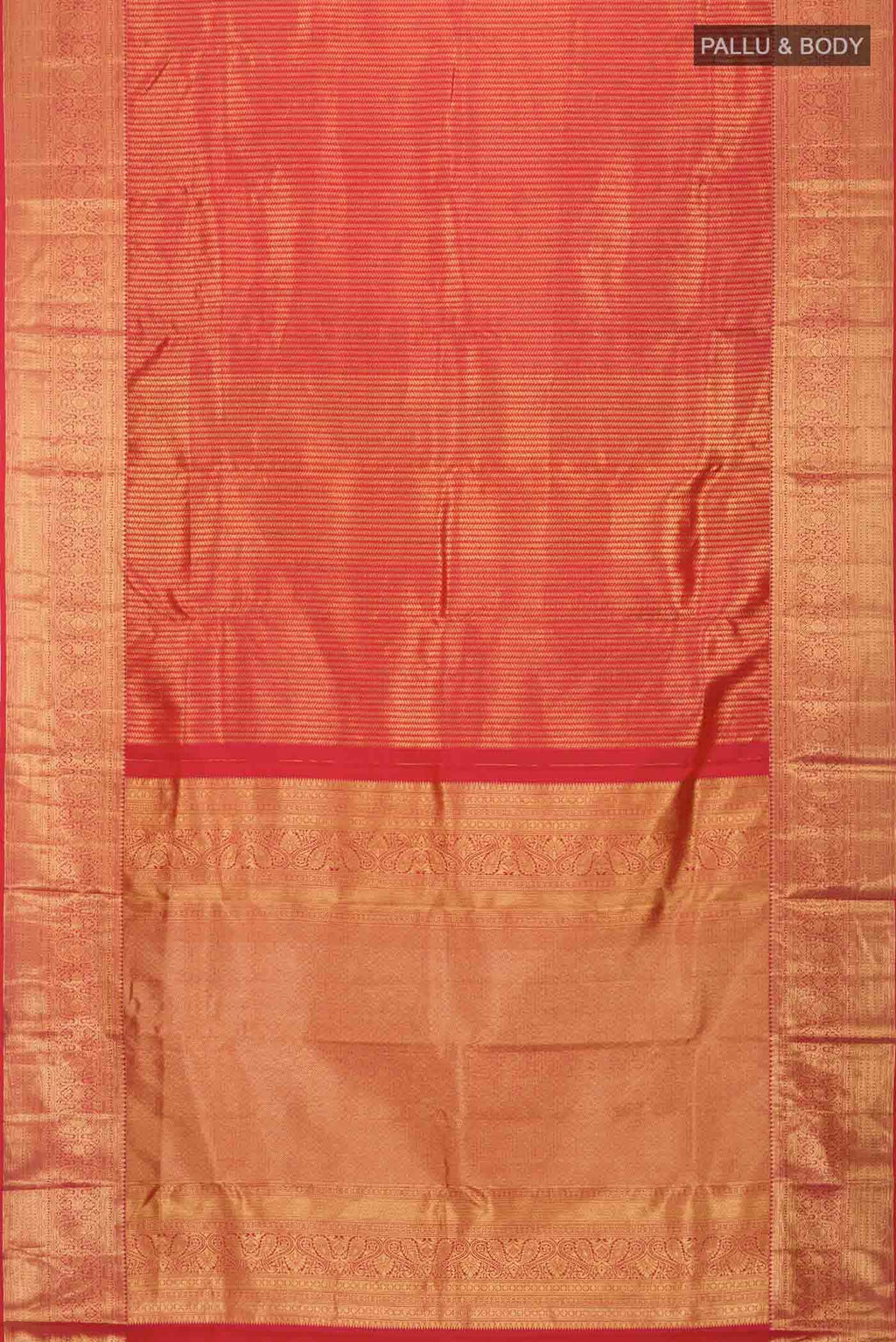 Red Kanchipuram Silk Saree