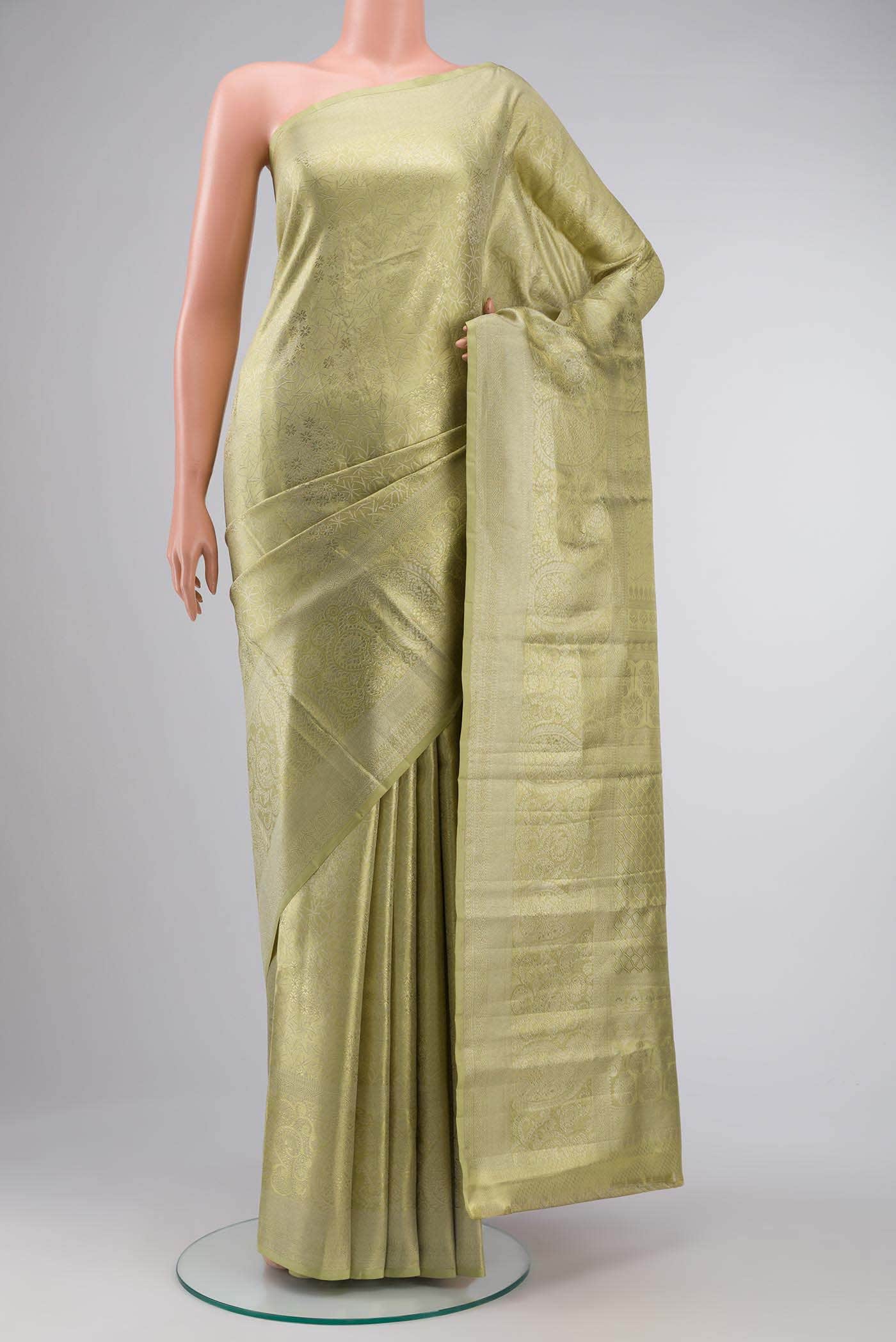 Green Kanchipuram Silk Saree