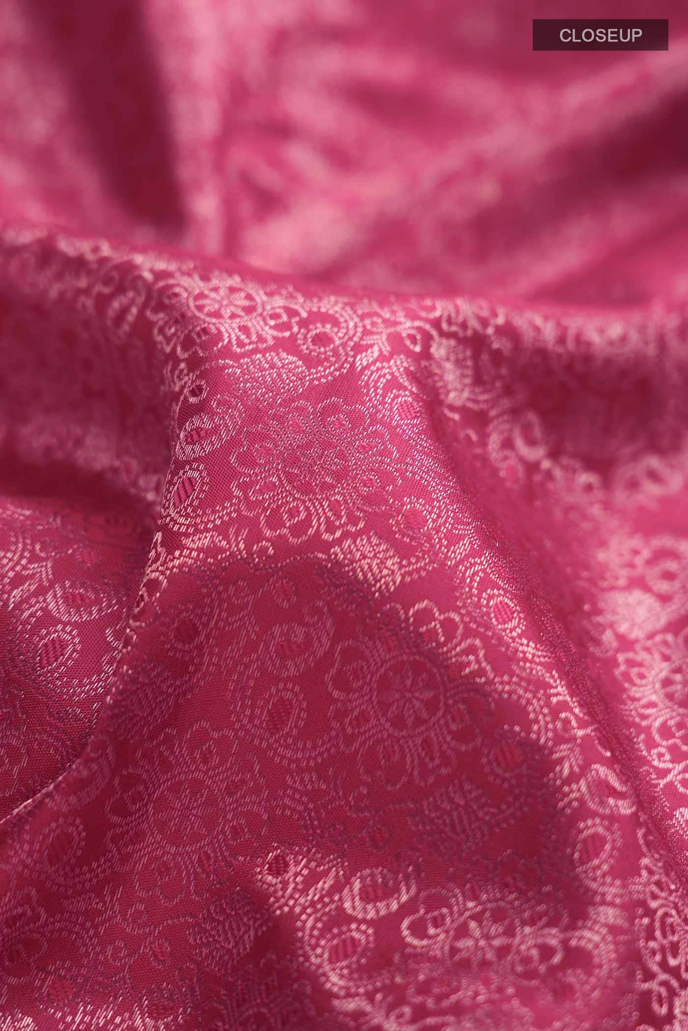 Maroon Kanchipuram Silk Saree