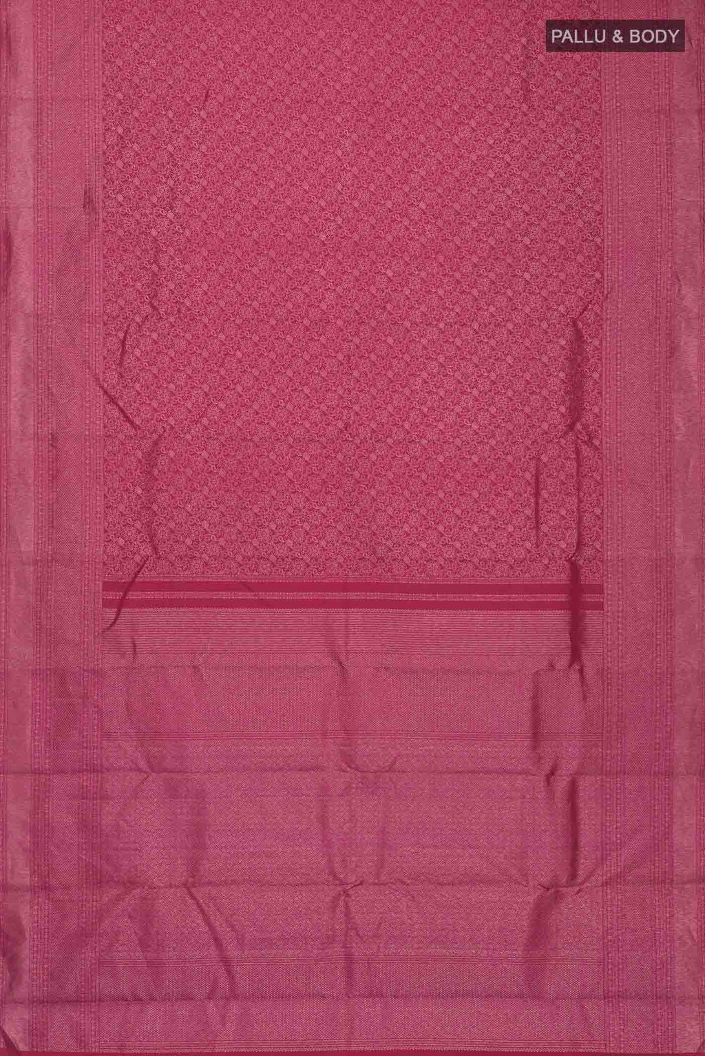 Maroon Kanchipuram Silk Saree