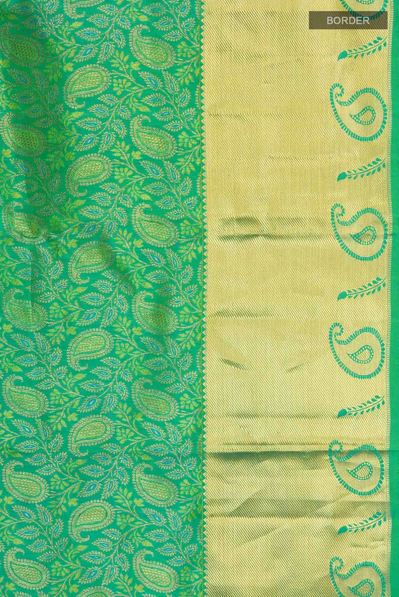 Green Kanchipuram Silk Saree