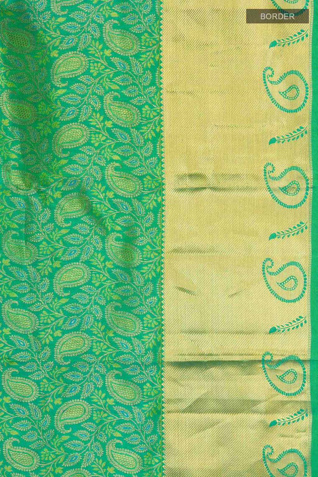 Green Kanchipuram Silk Saree