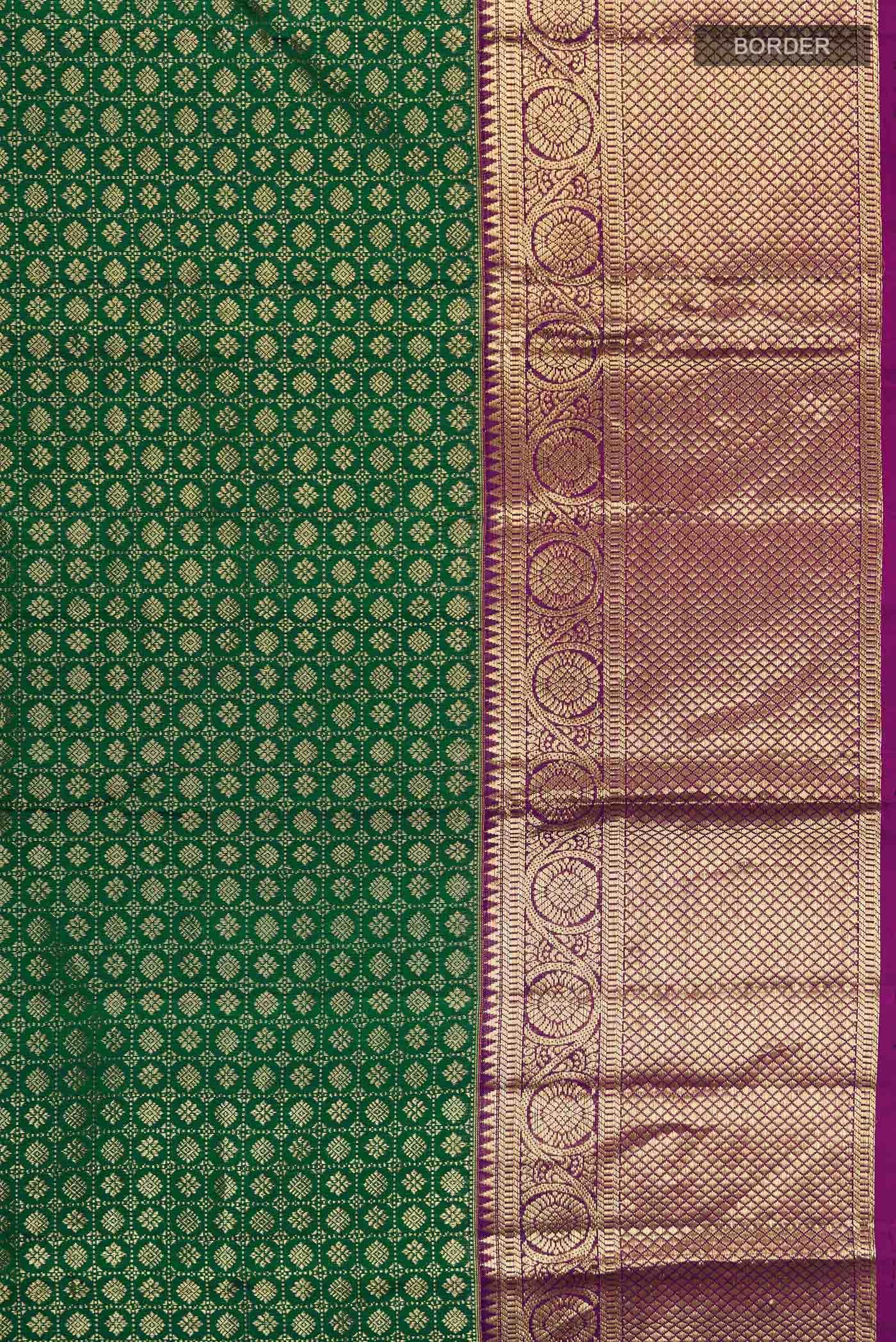 Green Kanchipuram Silk Saree