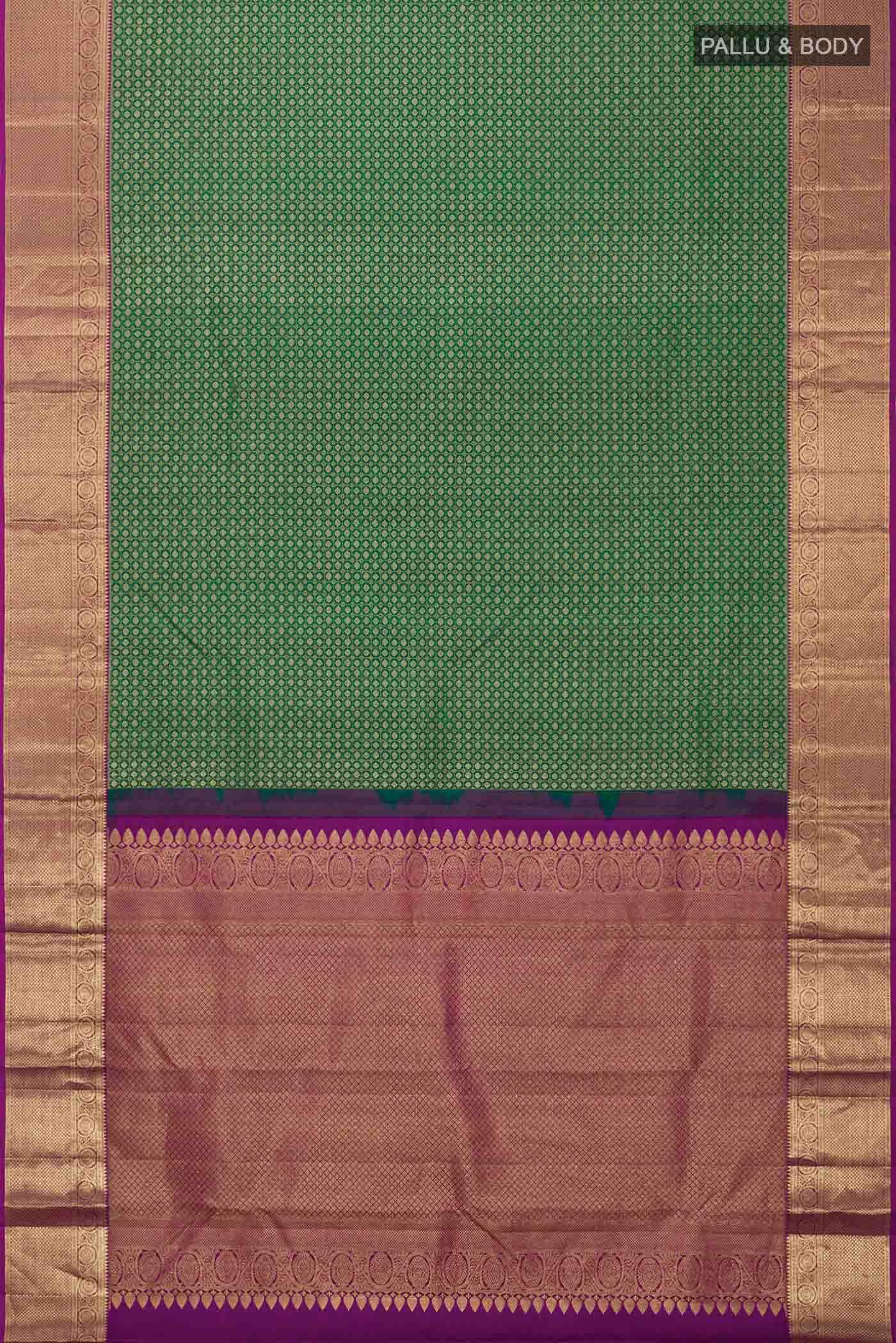 Green Kanchipuram Silk Saree