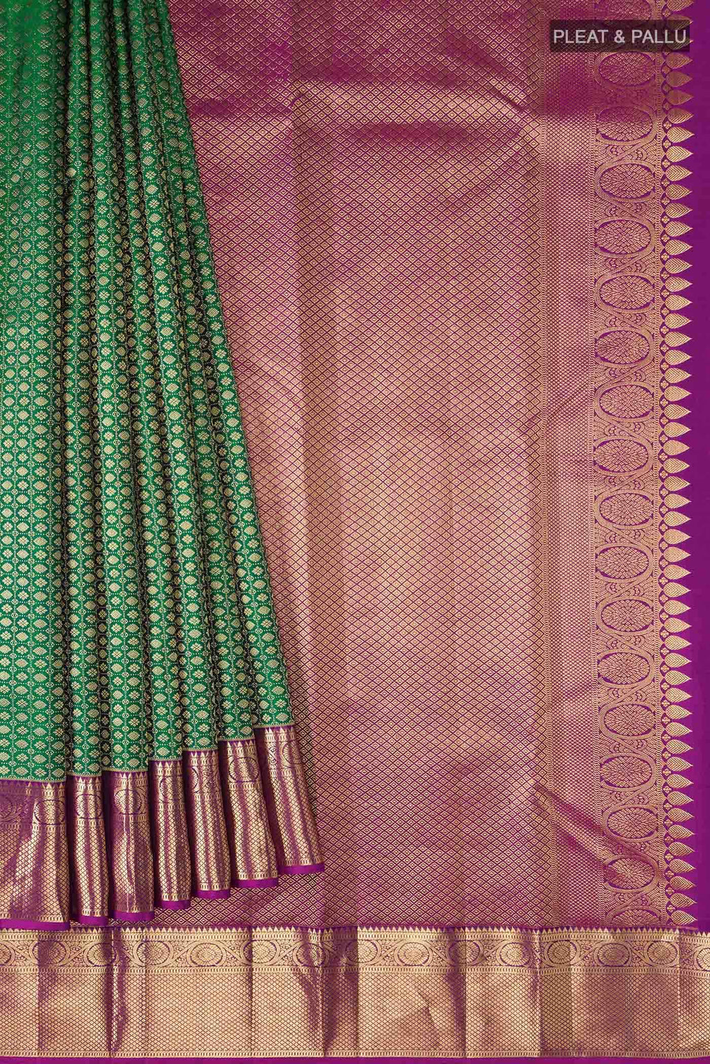 Green Kanchipuram Silk Saree