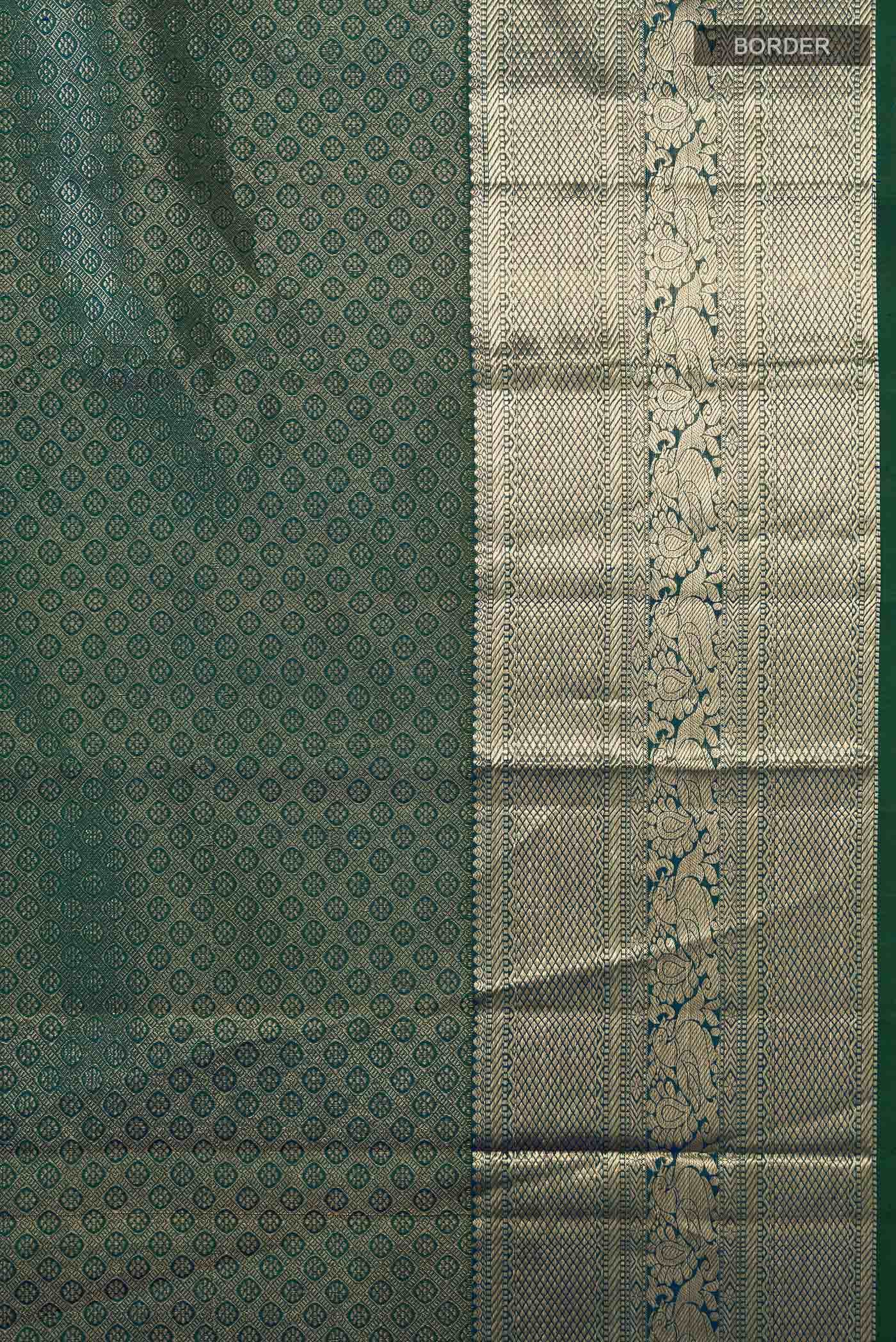 Green Kanchipuram Silk Saree