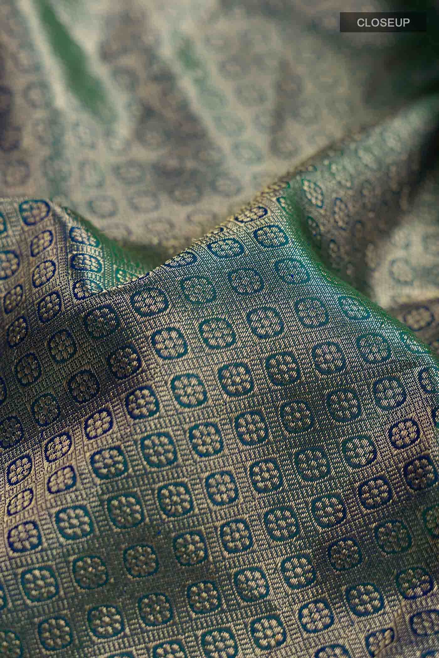 Green Kanchipuram Silk Saree