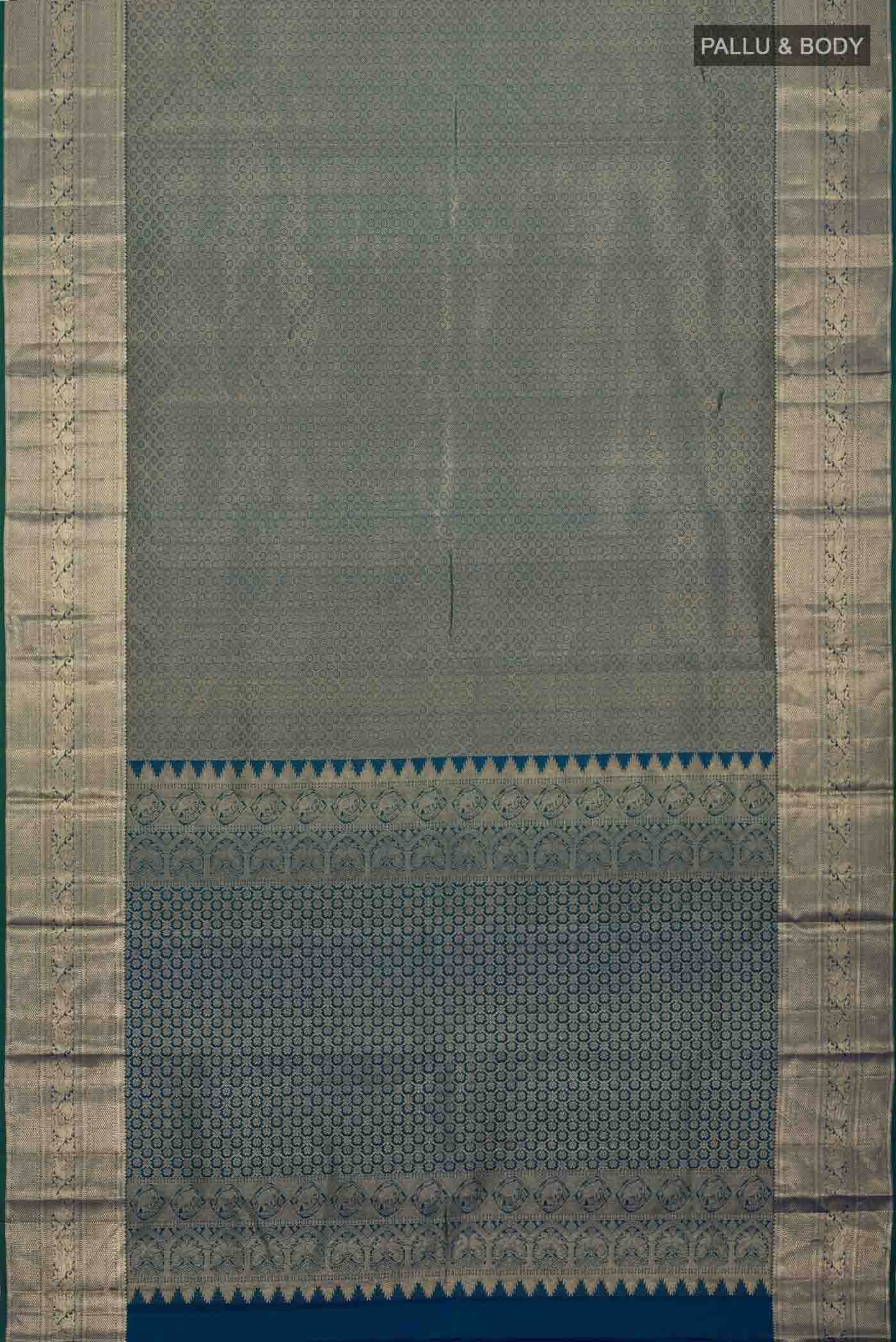 Green Kanchipuram Silk Saree