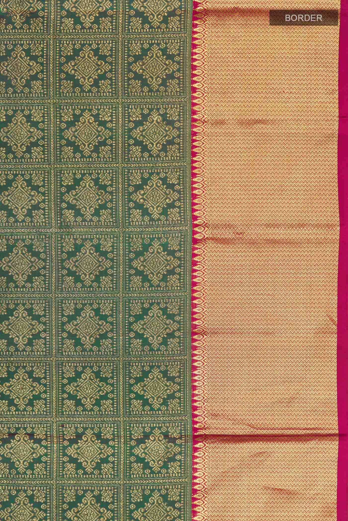Green Kanchipuram Silk Saree