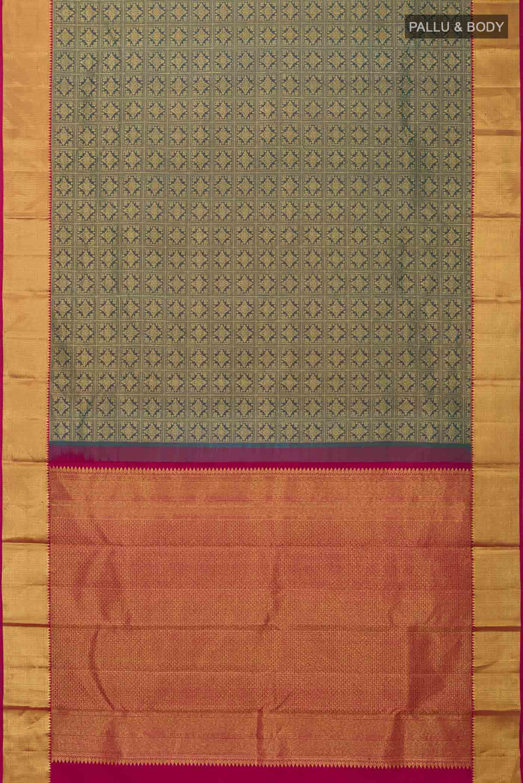 Green Kanchipuram Silk Saree