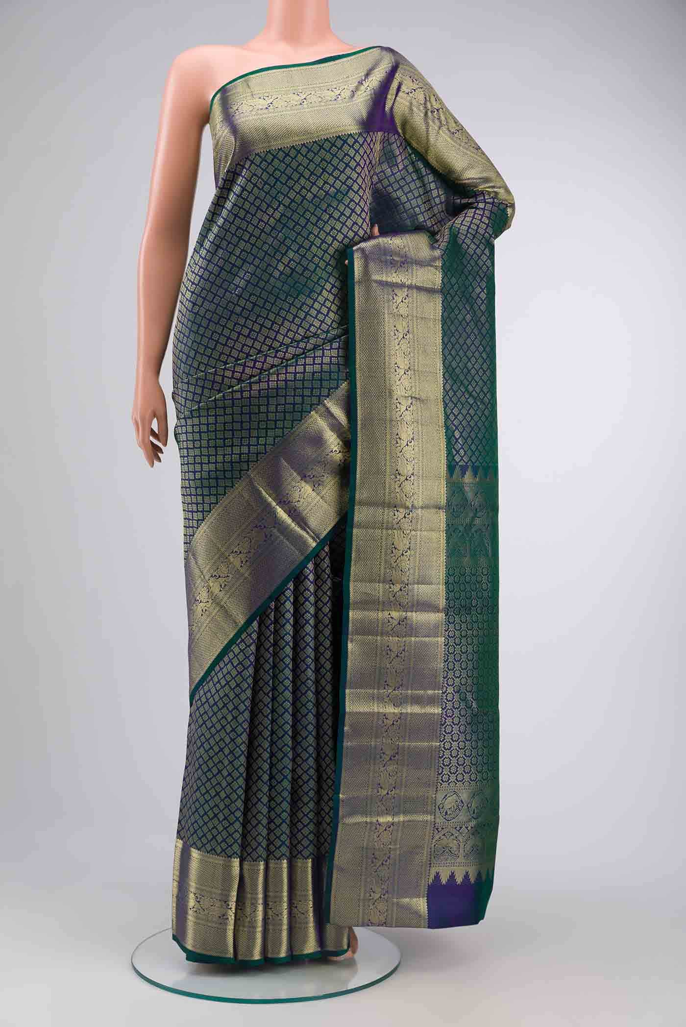 Green Kanchipuram Silk Saree