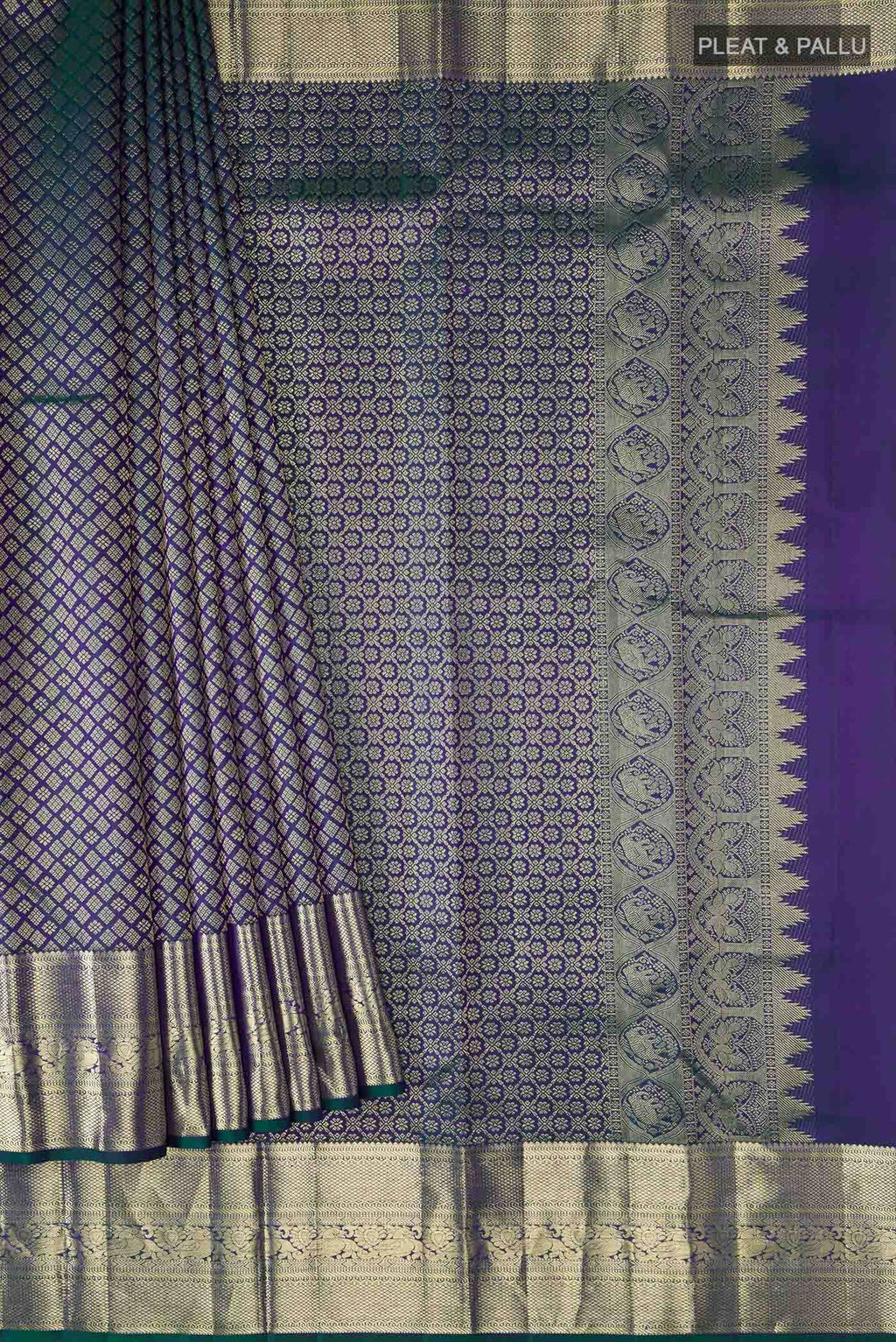 Green Kanchipuram Silk Saree