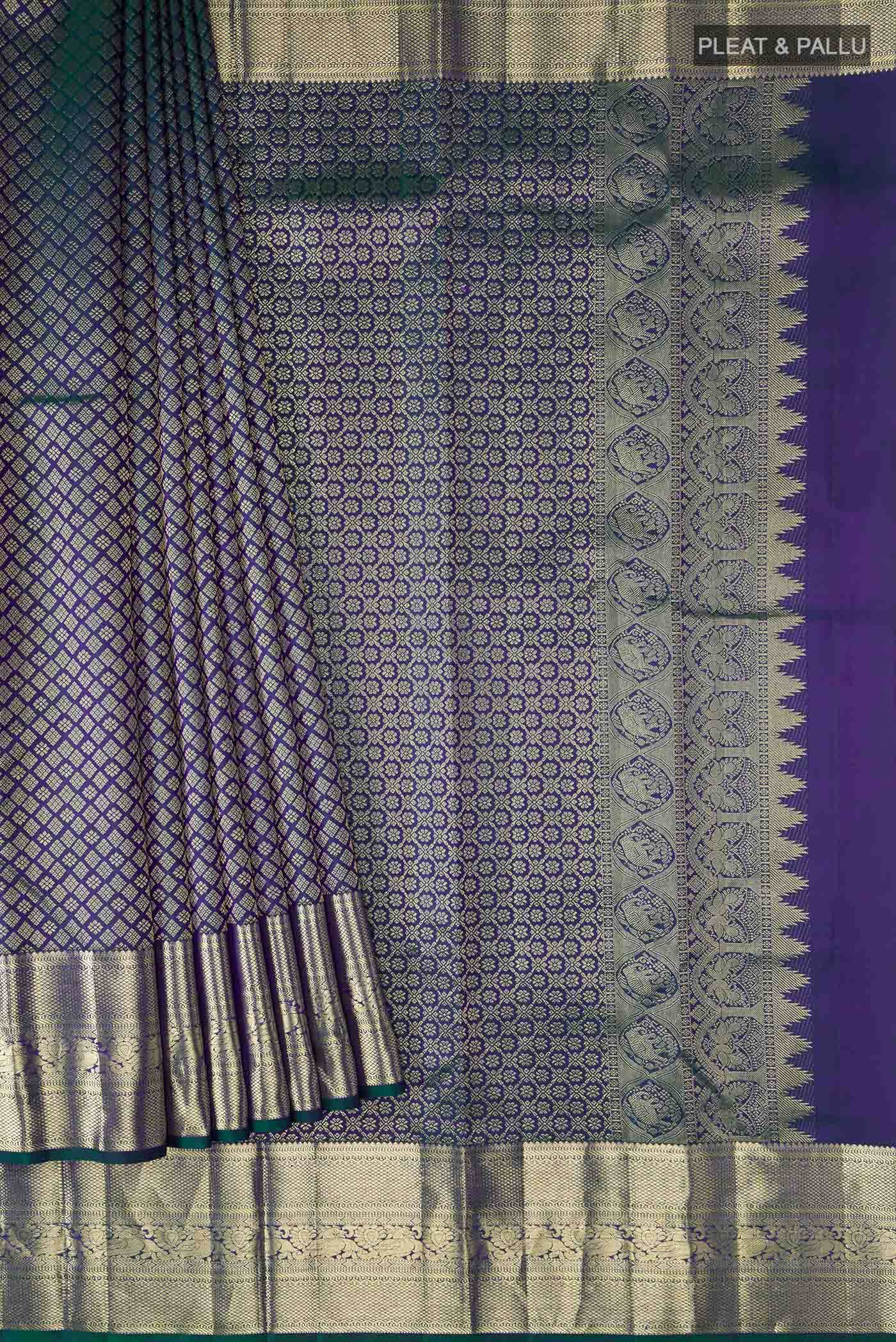 Green Kanchipuram Silk Saree