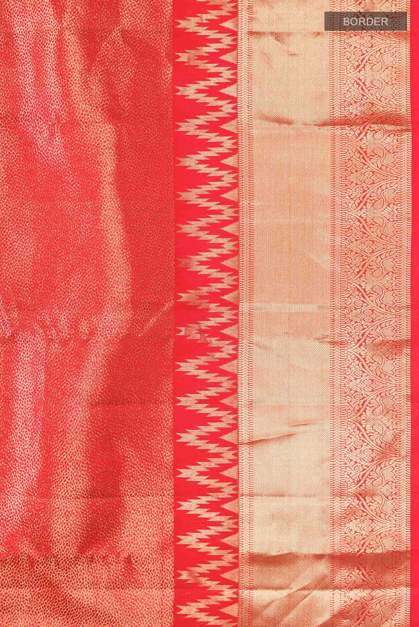 Red Kanchipuram Silk Saree