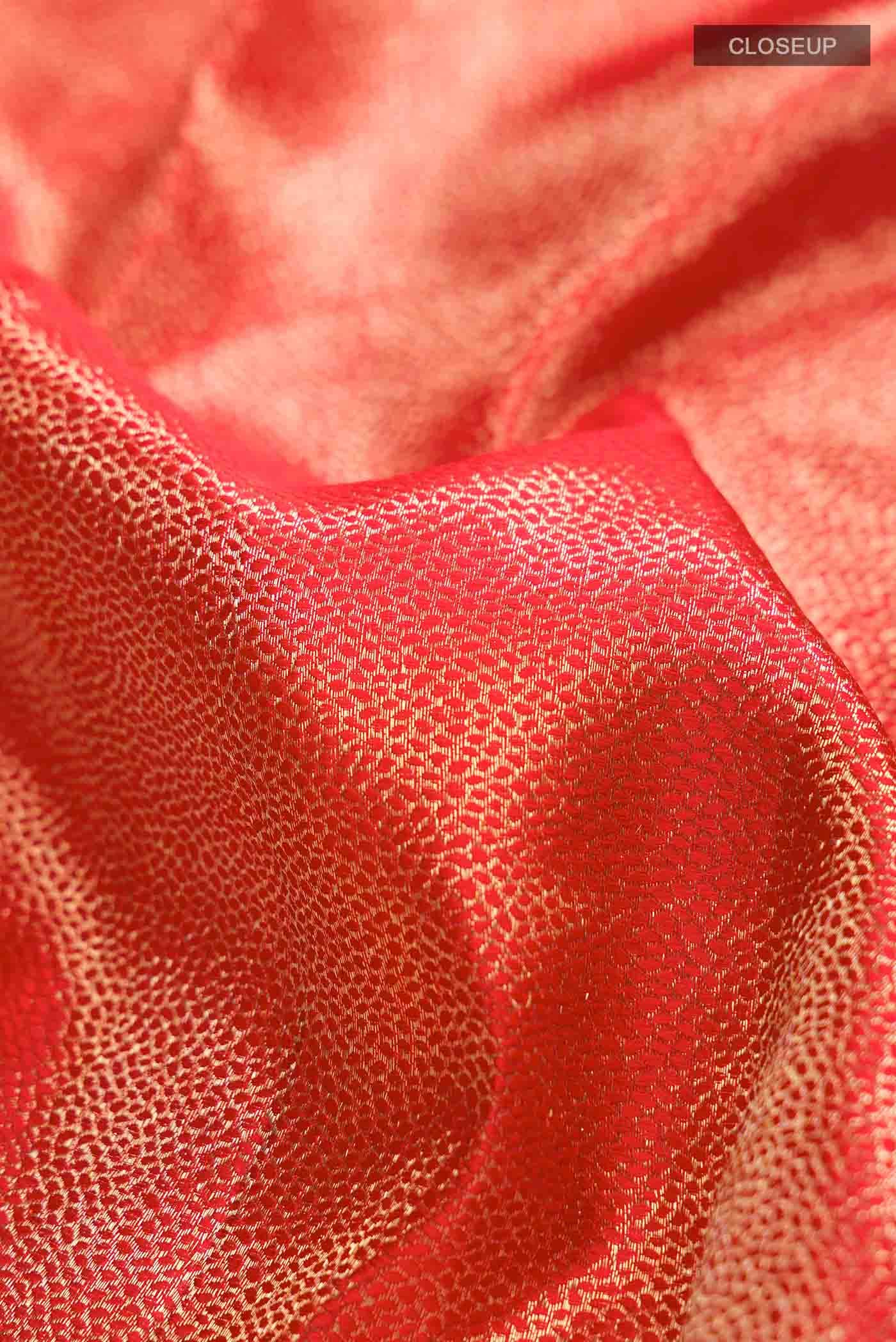 Red Kanchipuram Silk Saree
