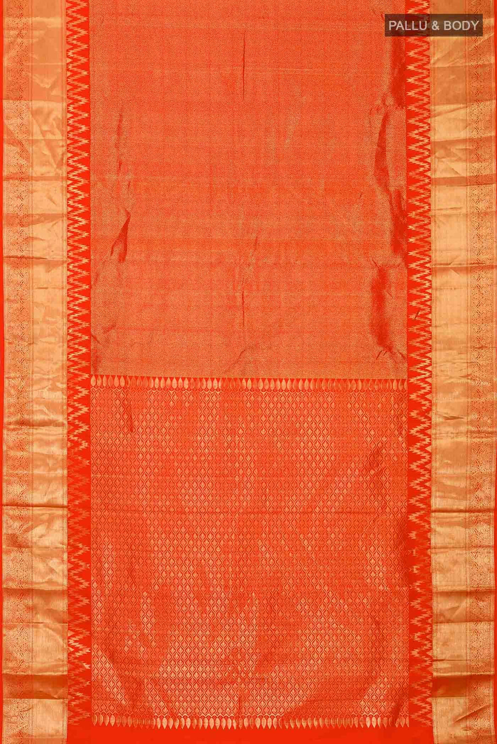 Red Kanchipuram Silk Saree