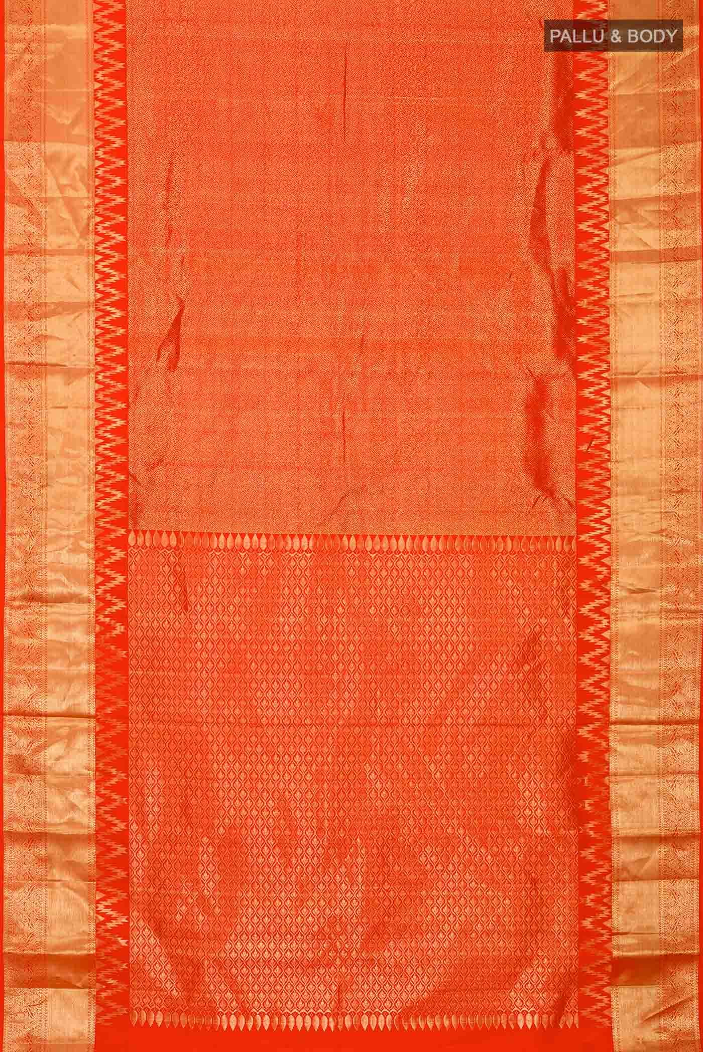 Red Kanchipuram Silk Saree
