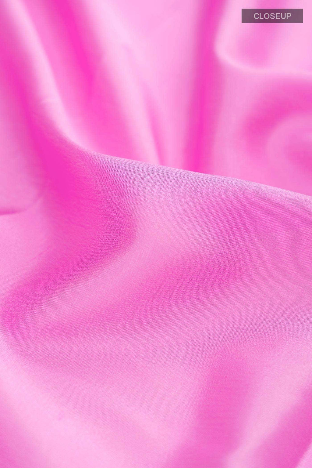 Rose pink Mysore Crepe Saree