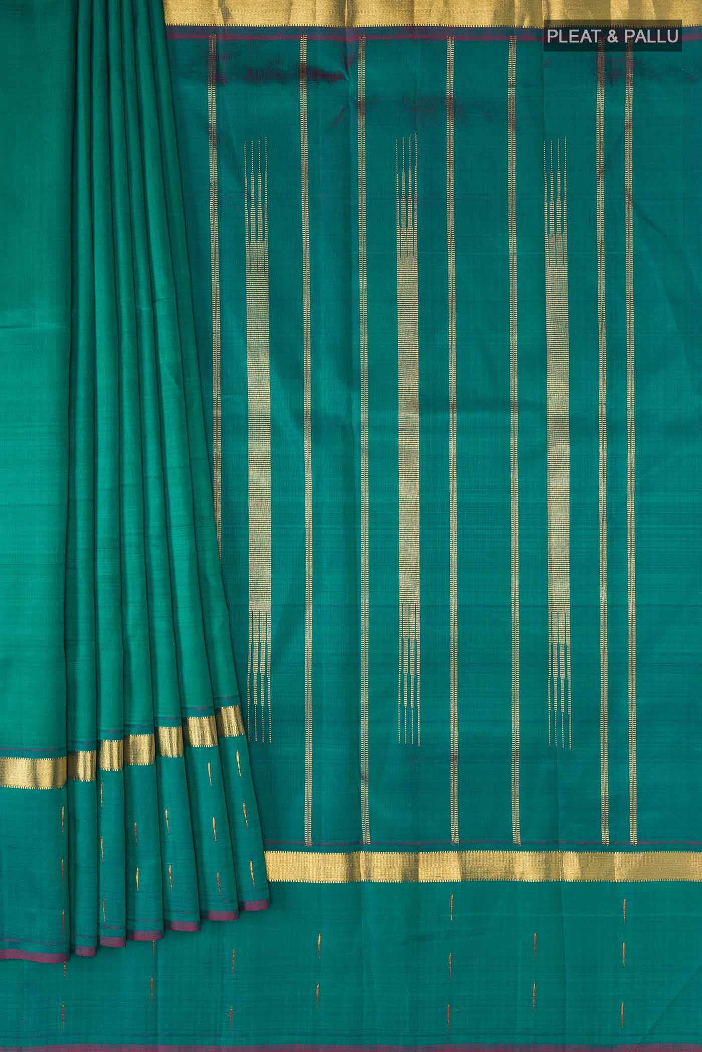 Green Kanchipuram Silk Saree