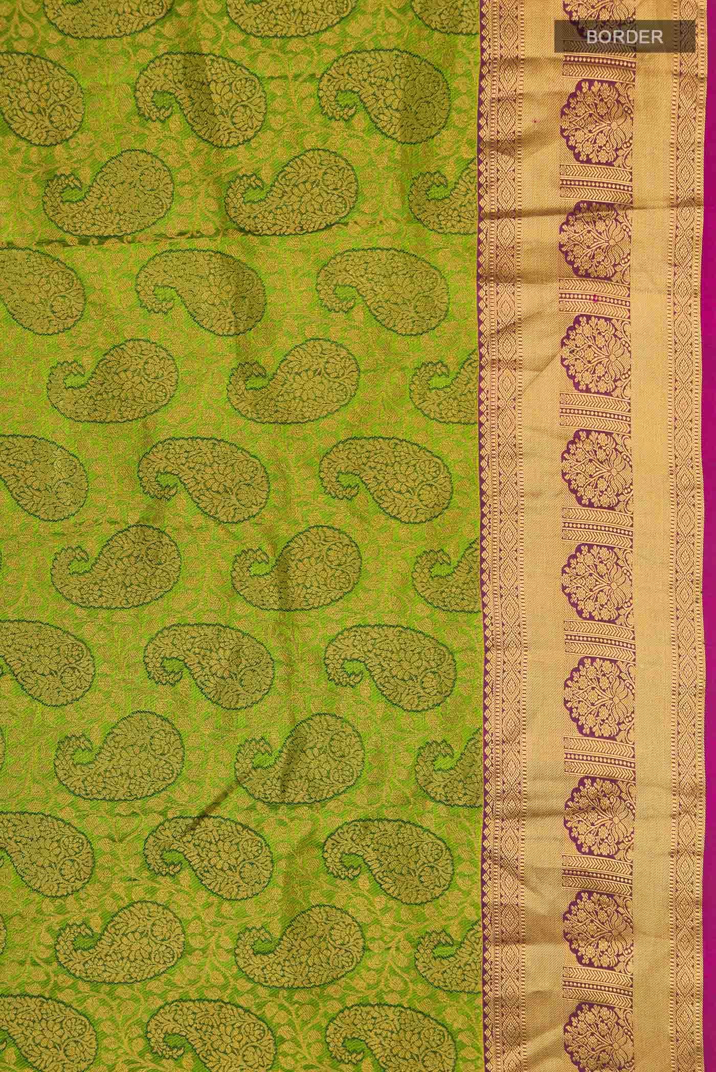 Green Kanchipuram Silk Saree