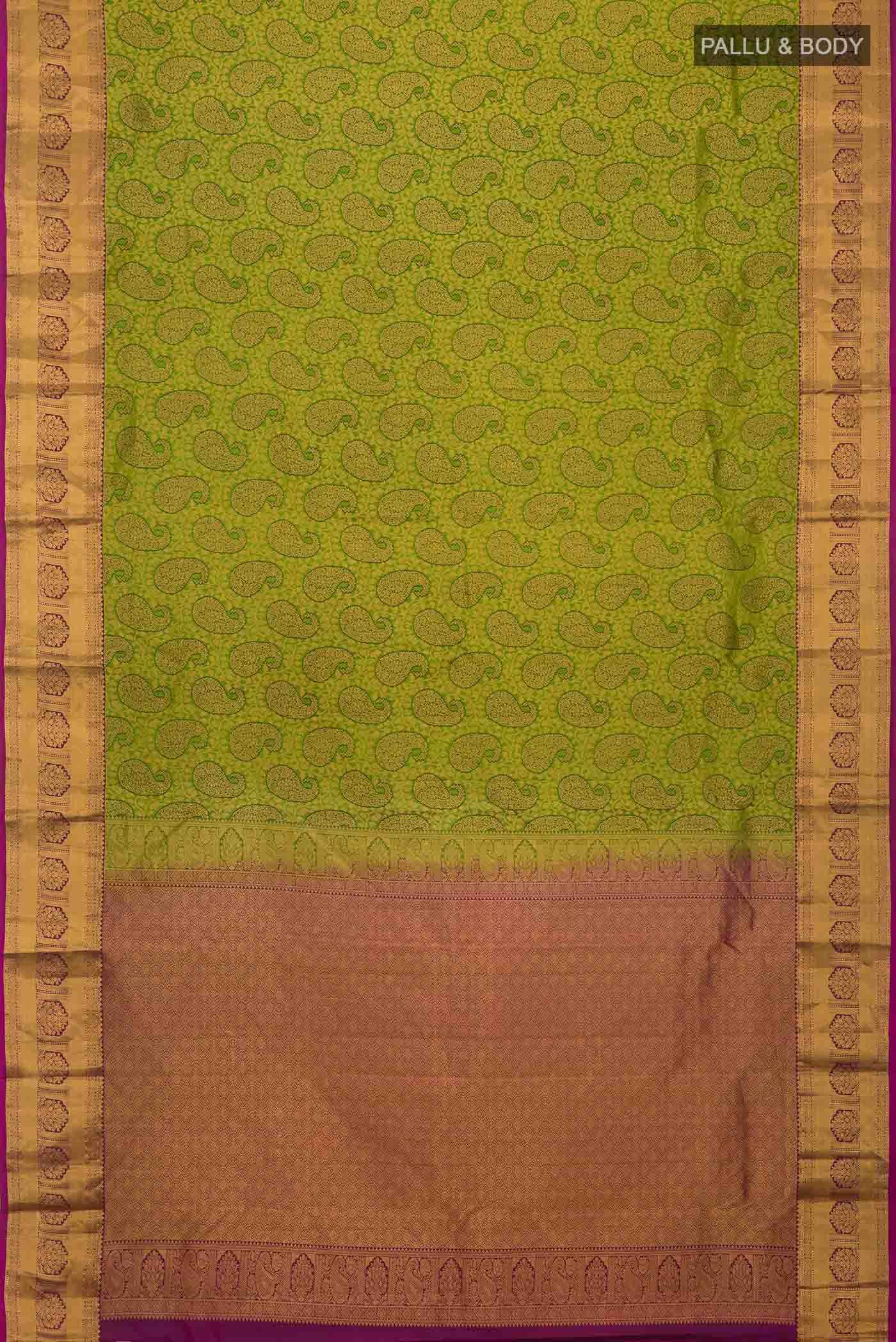 Green Kanchipuram Silk Saree
