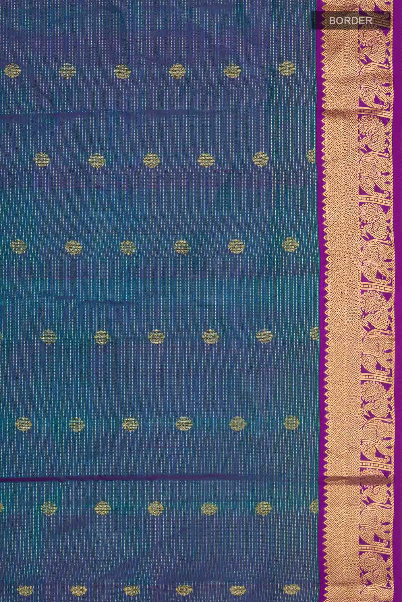Green Kanchipuram Silk Saree