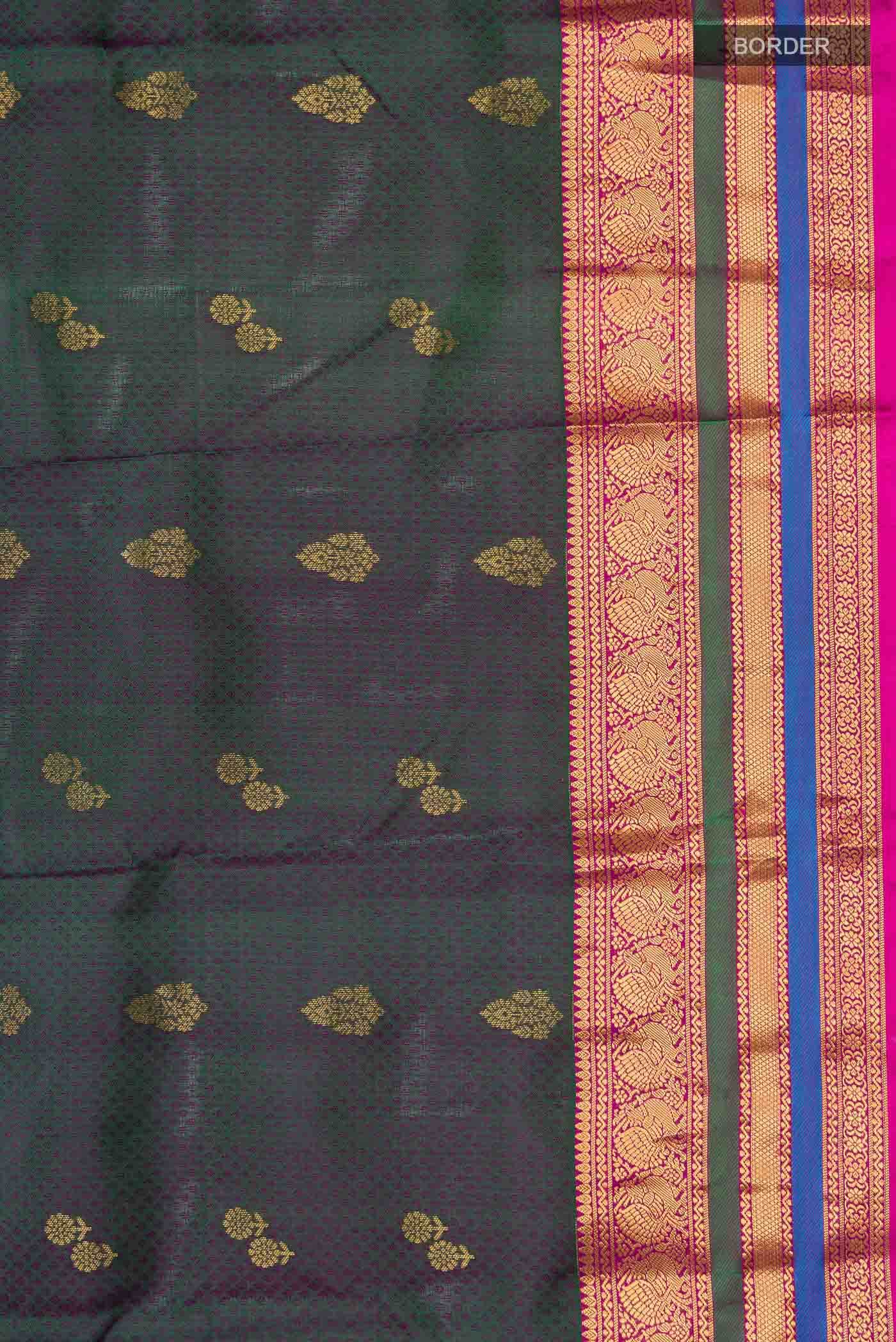 Green Kanchipuram Silk Saree