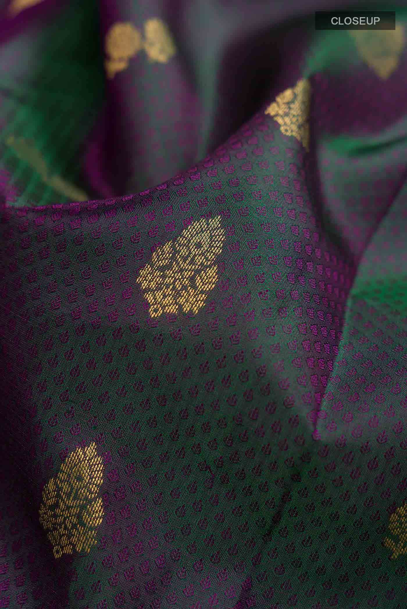 Green Kanchipuram Silk Saree