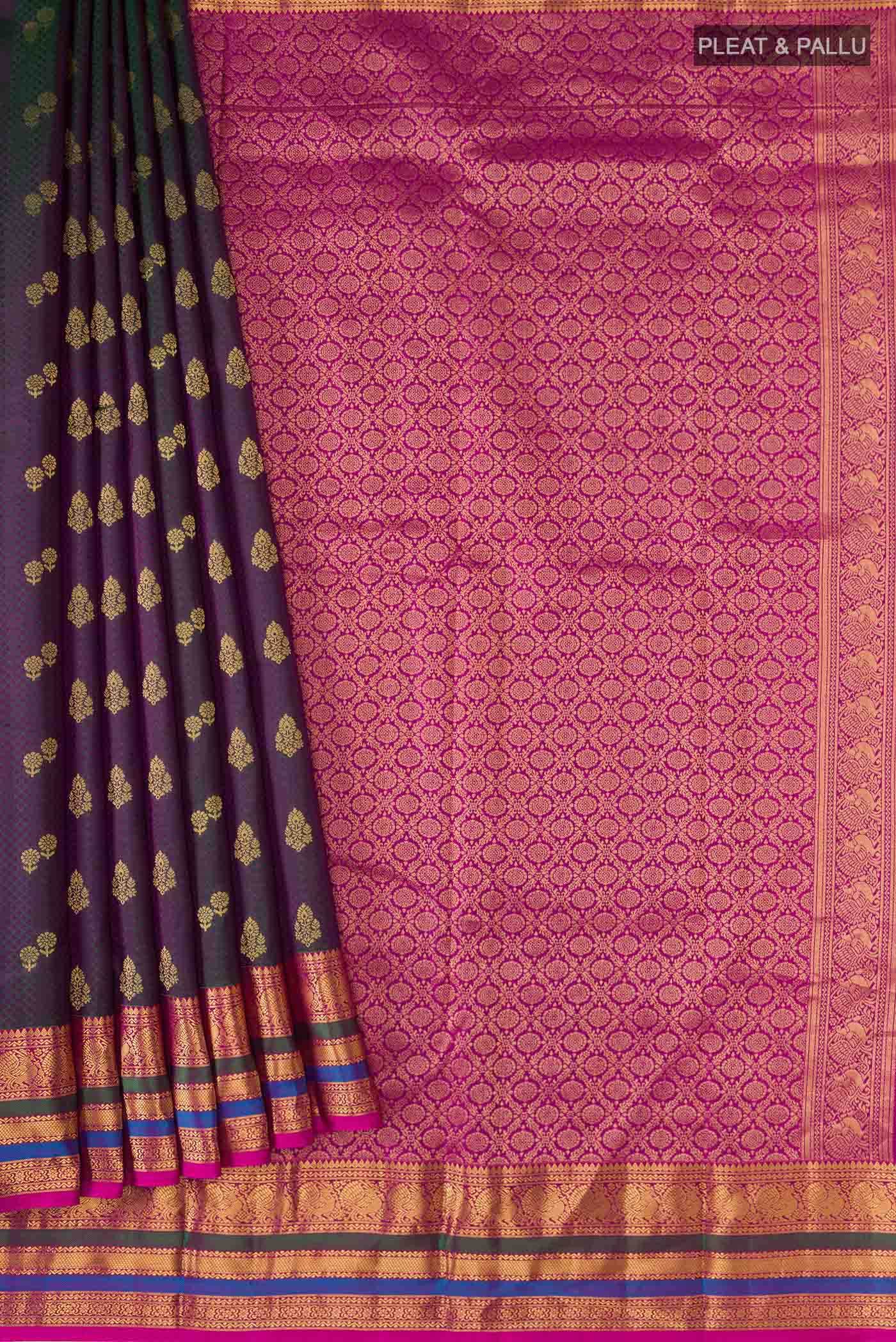 Green Kanchipuram Silk Saree