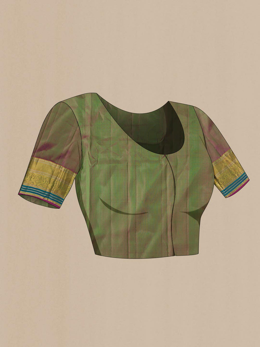 Green Kanchipuram Silk Saree