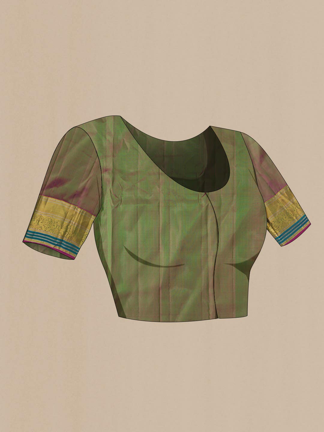 Green Kanchipuram Silk Saree