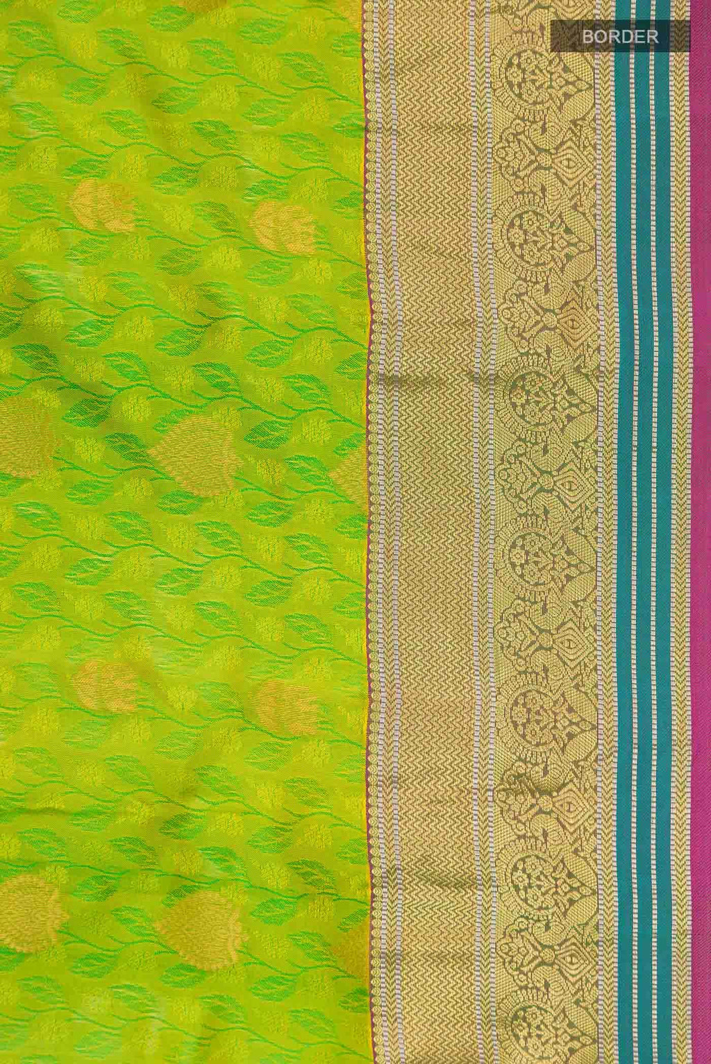 Green Kanchipuram Silk Saree