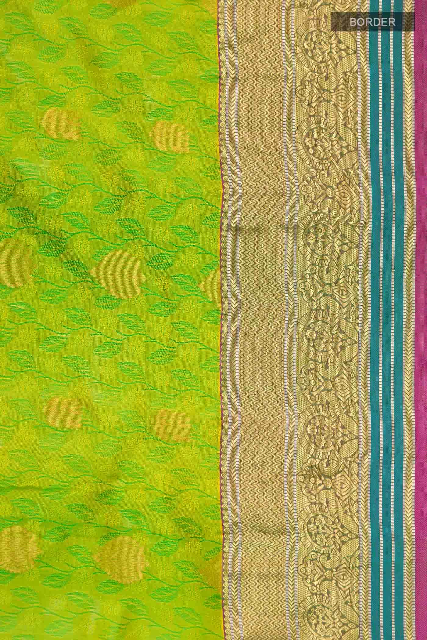 Green Kanchipuram Silk Saree