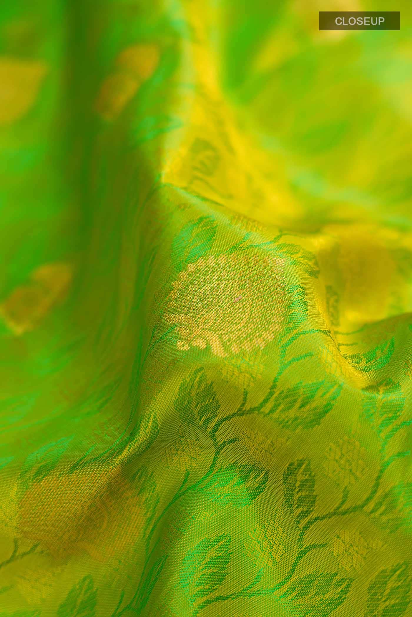 Green Kanchipuram Silk Saree