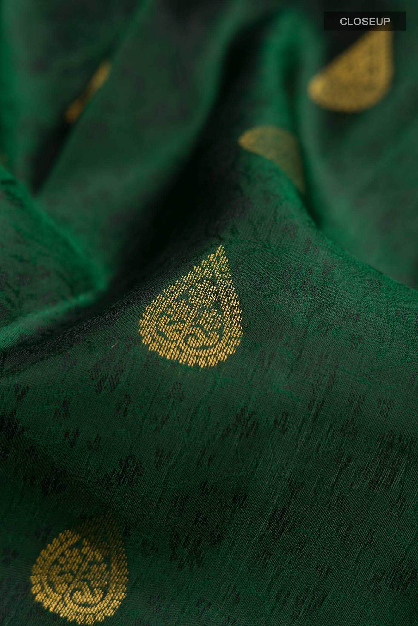 Green Kanchipuram Silk Saree