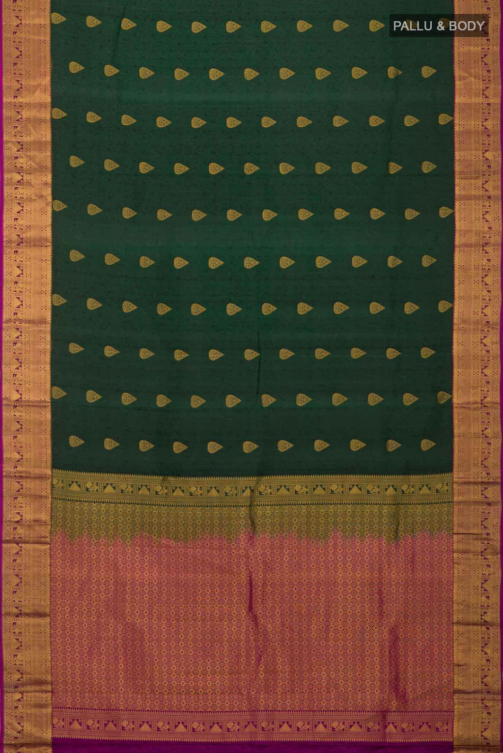 Green Kanchipuram Silk Saree