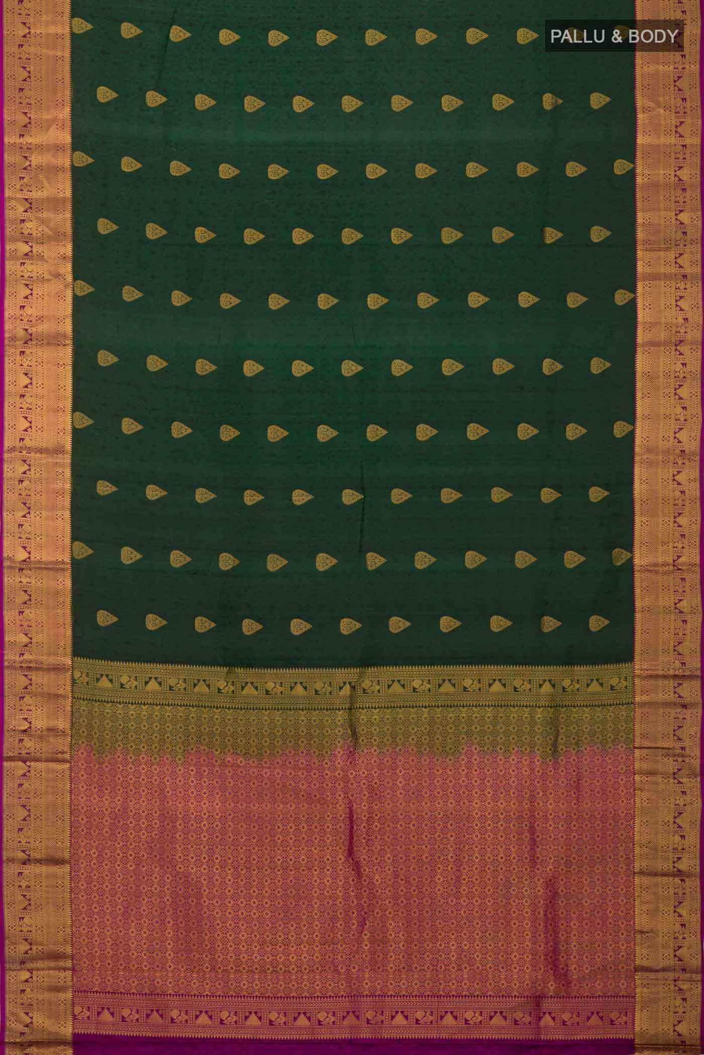 Green Kanchipuram Silk Saree