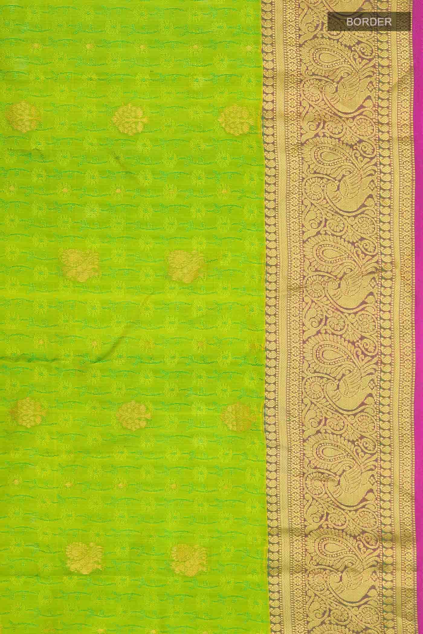 Green Kanchipuram Silk Saree
