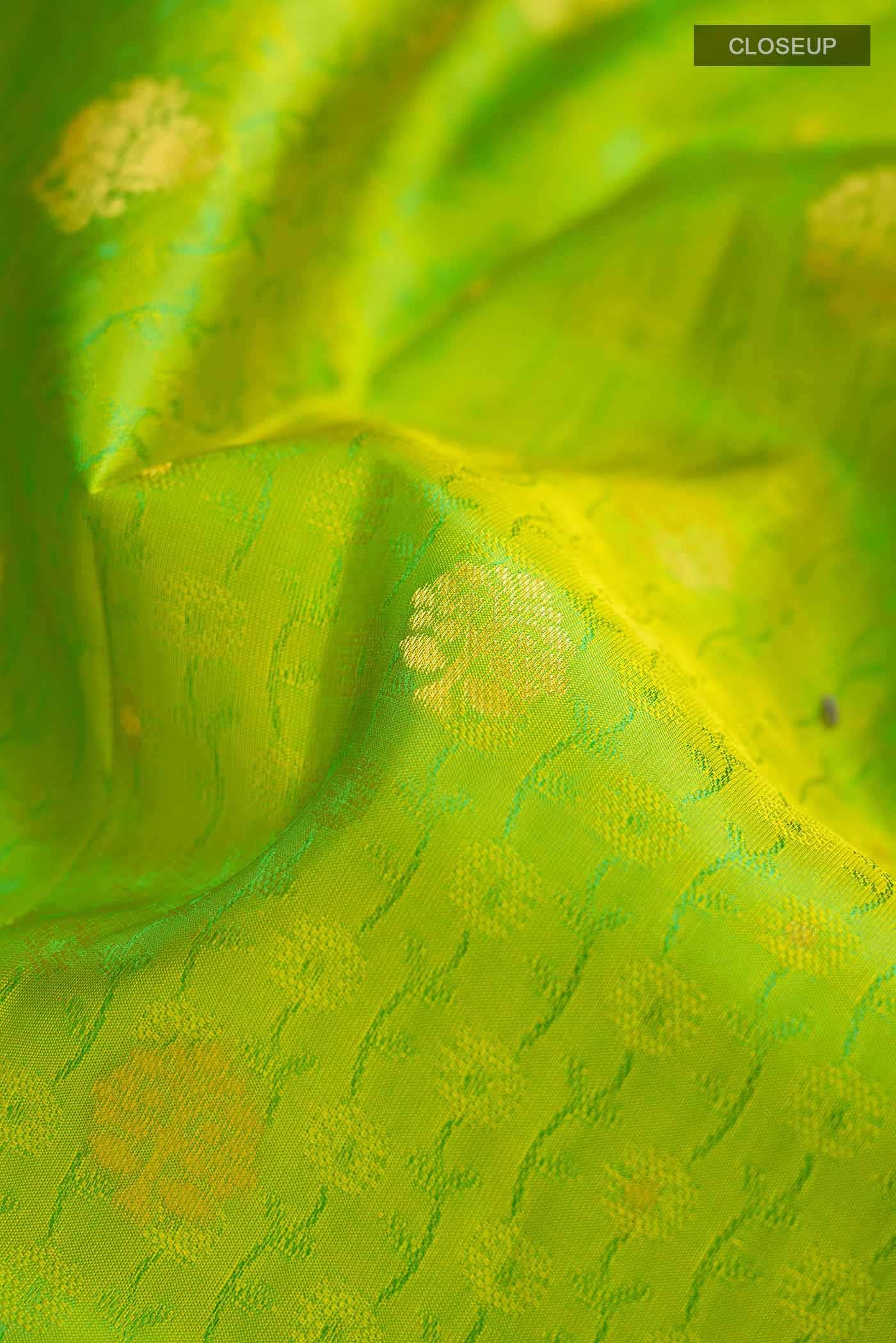 Green Kanchipuram Silk Saree