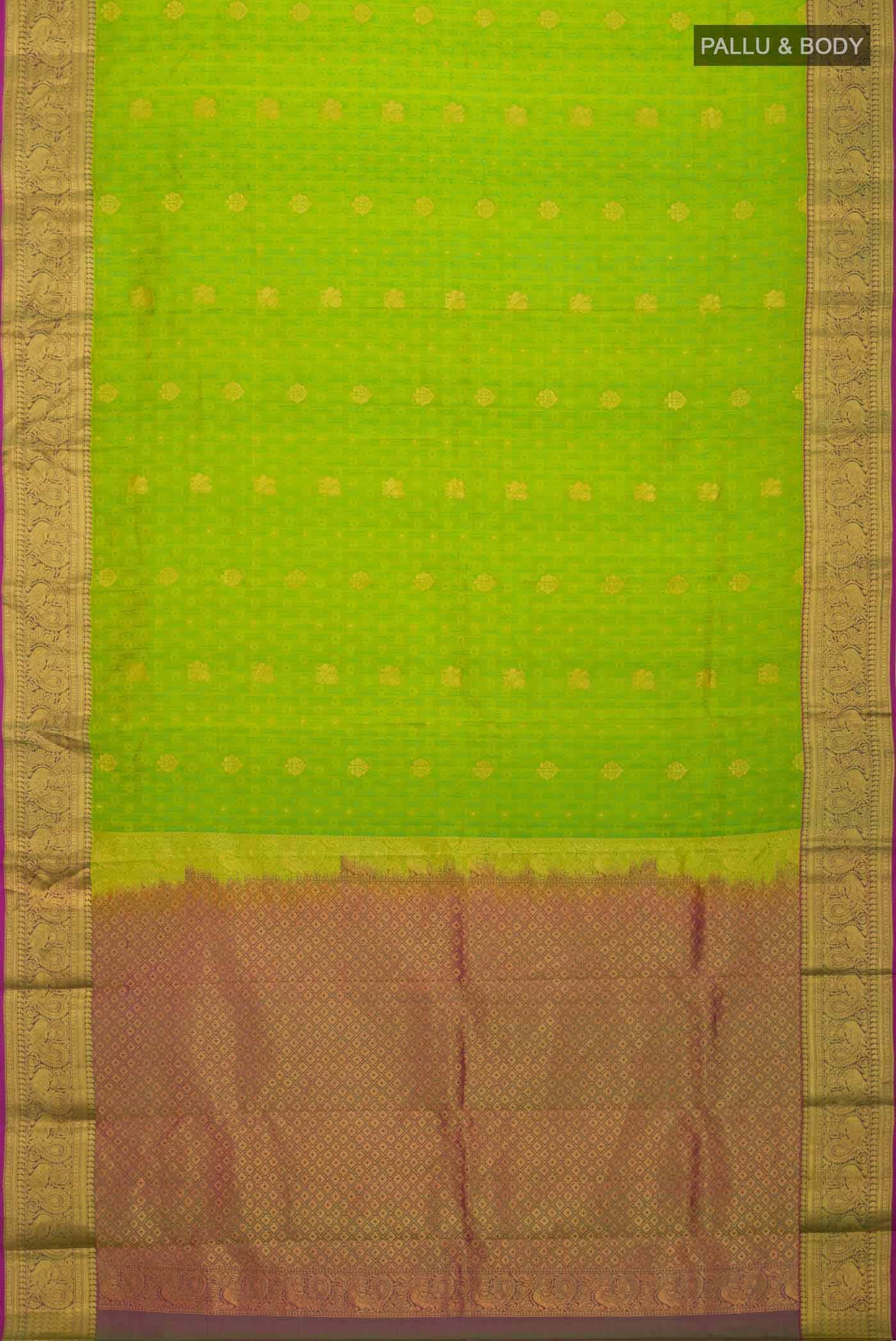 Green Kanchipuram Silk Saree